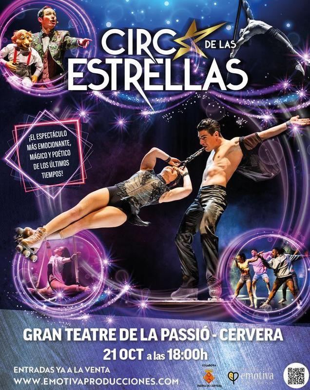 Sorteig 2 entrades dobles pel Circo de las Estrellas a Cervera!