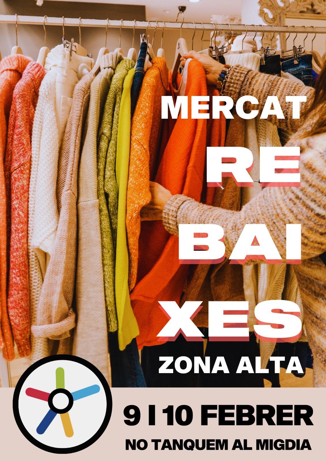 Sorteig 3 VALS DE DESCOMPTE al Mercat de les Rebaixes de la Zona Alta!