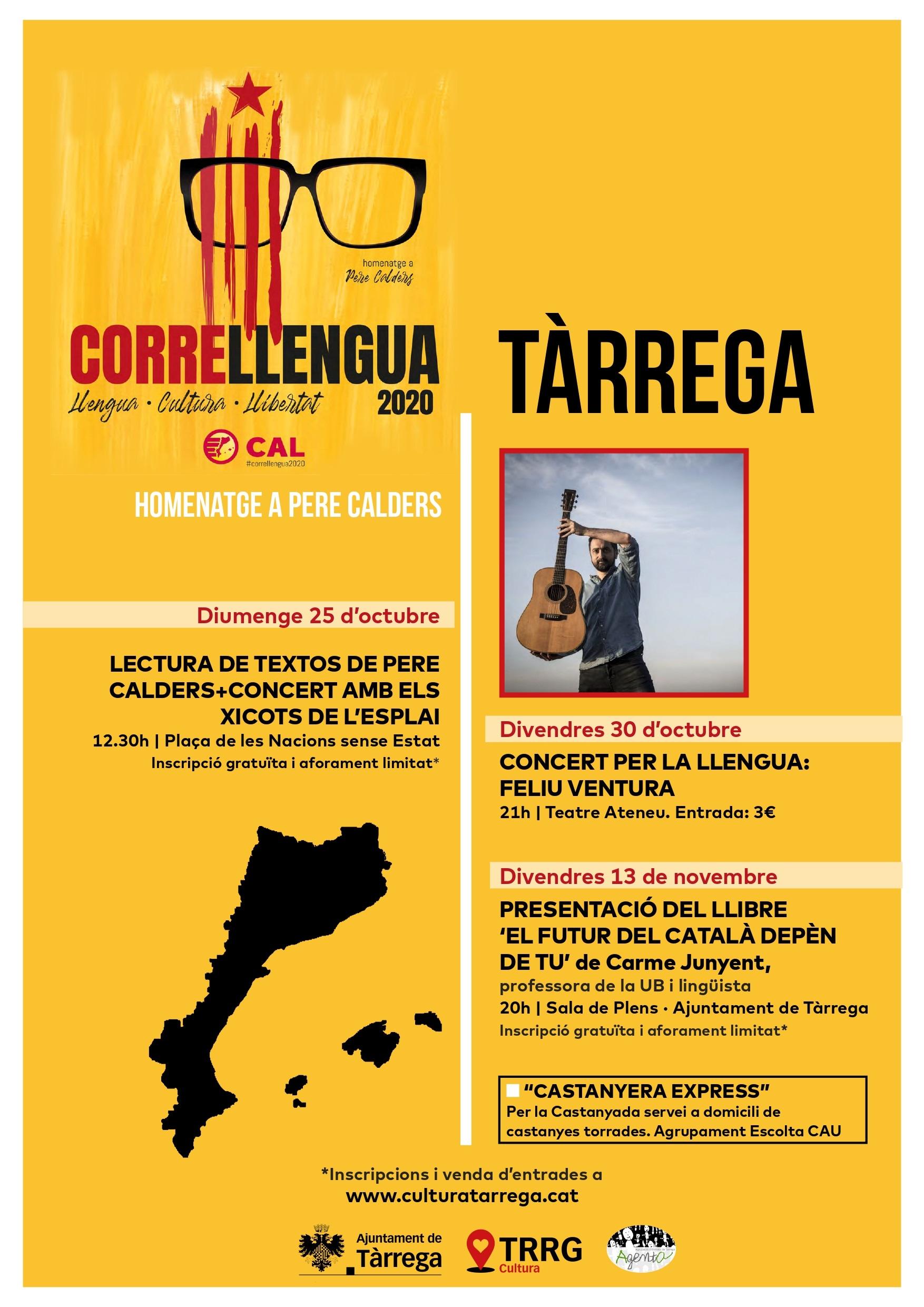 Concert de Feliu Ventura - Correllengua Tàrrega