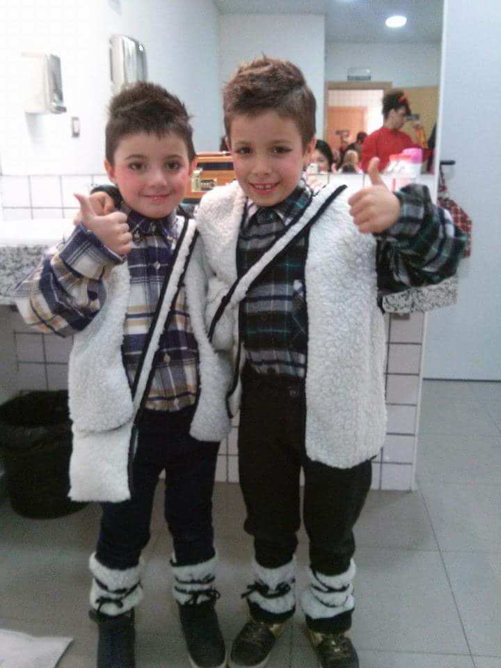 Els petits pastorets gaudint del Nadal