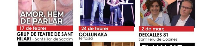 35è Concurs de Grups de Teatre Ciutat de Tàrrega