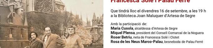 Exposició “Records de París. Francesca Solé i Palau Ferré”