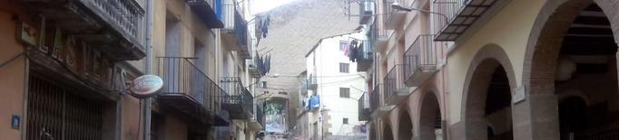 El xàfec de dilluns a Balaguer retarda 15 dies les obres del carrer Botera