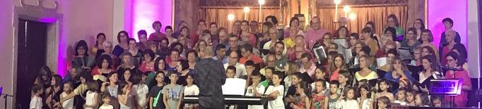 Juneda estrena un nou conjunt coral, amb un centenar de cantaires