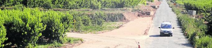 La carretera d’Alfarràs a Almacelles, tallada sis mesos per obres