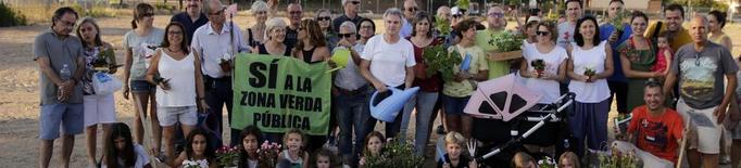 Flors contra la cessió d’un espai al FiF a Ciutat Jardí