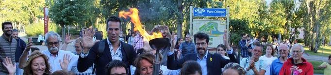 La flama arriba a la Seu d'Urgell i encén els Jocs Special Olympics