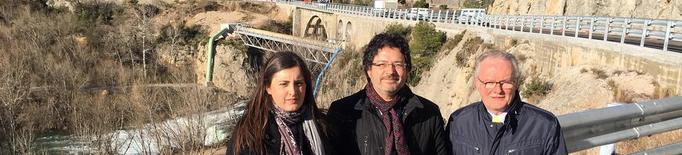 Projecte per a una passarel·la per als vianants al pont de Peramola