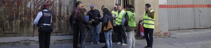 Paralitzat durant una setmana un desnonament al carrer Pau Claris