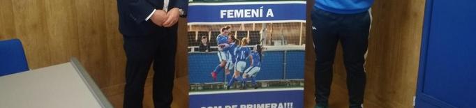 L’AEM celebra avui una festa per l’ascens del Femení a Primera B