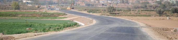 Completen el paviment de la carretera de Linyola
