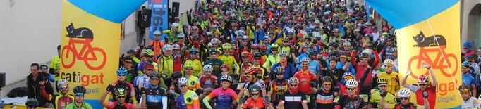 La Catigat del Pla d’Urgell congrega a Miralcamp 1.200 ciclistes