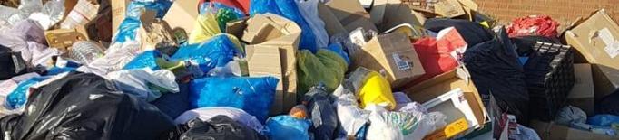 Torres de Segre denuncia acumulació d’escombraries al costat del cementiri