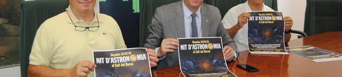 Primera edició de la ‘Nit d’Astronomia’ al Salt del Duran de Mollerussa