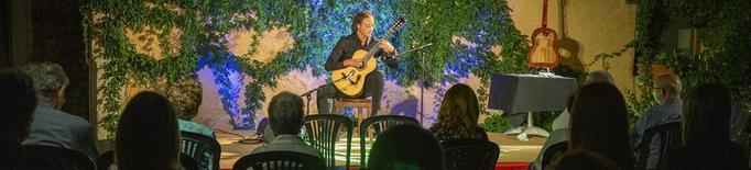El guitarrista lleidatà Miquel Hortigüela obre els concerts a Cal Prim de Verdú