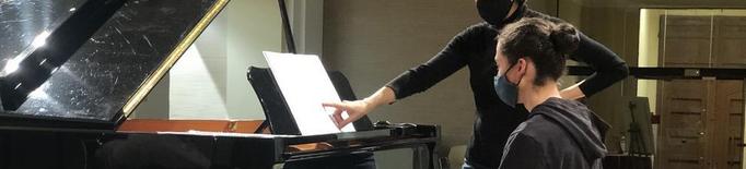 La pianista Alba Ventura, 'professora' a Cervera