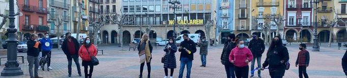 Marxa lenta a Balaguer contra les restriccions horàries en la restauració