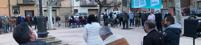 Protestes per la falta d'ajuts pels danys del Filomena a les oliveres