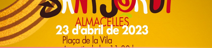 Almacelles prepara un Sant Jordi ple de literatura, espectacles i tallers infantils