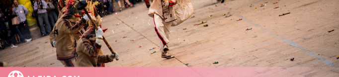 El Ball de Diables de Cervera organitza una festa dels anys 80-90