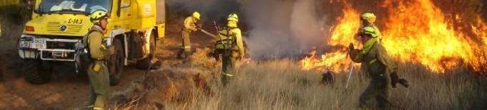 L'incendi forestal de la Ribera d'Ebre afecta unes 5.700 hectàrees