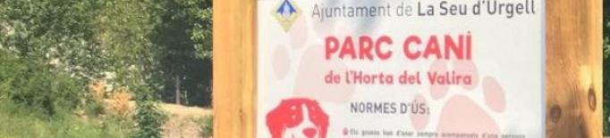 La Seu d'Urgell tanca al públic el parc caní de l'Horta del Valira a causa de l'estat d'alarma