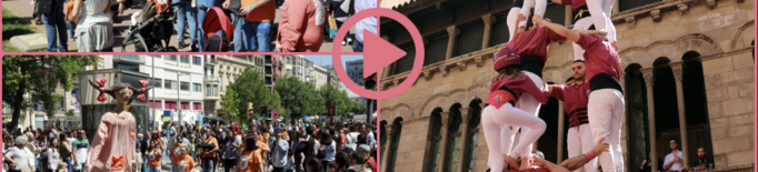⏯️ La Festa Major de Lleida torna a omplir els carrers de gegants i castells després de dos anys