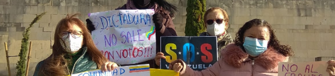 Semaforada contra Maduro de la comunitat veneçolana a Lleida