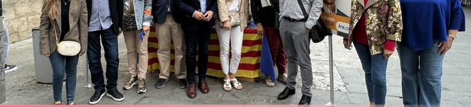 Domènec Vila, candidat d'Activem Lleida, vol potenciar el comerç de la capital del Segrià