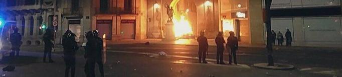 #SentènciaProcés: La seguda aplega més de 6.000 persones i acaba amb càrregues i disturbis a Lleida