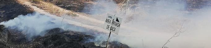 Cremen unes 13 hectàrees entre Belianes i Vilanova de Bellpuig