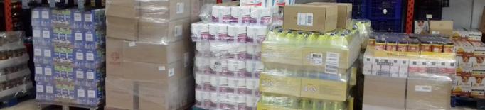 PEUSA aporta 4.000 Kg de productes de primera necessitat al Banc dels Aliments