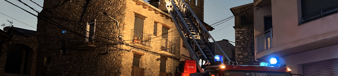 ⏯️ Una ventada aixeca diverses teulades a Ribera d’Urgellet sense provocar ferits