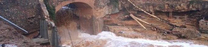 ACA analitza la principal causa dels danys provocats per la riuada de fa un any a Espluga de Francolí