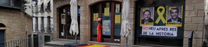 L'alcalde de Solsona defensa que s'hagi denunciat els autors de les pintades al local d'ERC