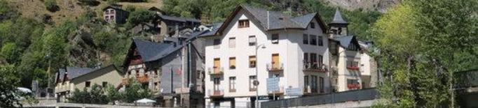 Pla general del poble de Llavorsí, al Pallars Sobirà