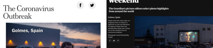L'auto cine de Golmés, al New York Times i The Guardian