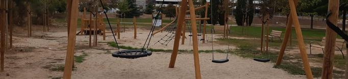 Completades les obres del nou parc infantil Joan Oró
