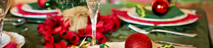 Cinc consells per a evitar els excessos durant els menjars de Nadal