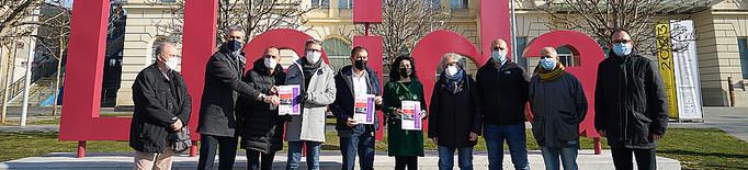 Front comú institucional i social per a reclamar millores al servei ferroviari Avant a Lleida