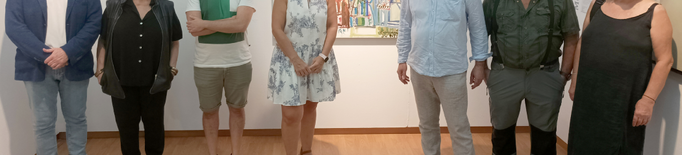 Tàrrega acull una exposició d'artistes que van rebre el mestratge del pintor Jaume Minguell