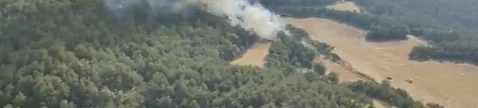 ⏯️ Els bombers estabilitzen un incendi forestal al Solsonès