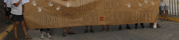 ⏯️ Protesta a Artesa de Segre contra un professor "conflictiu" assignat a una escola