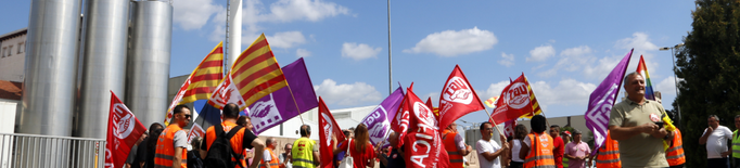 ⏯️ Treballadors protesten a Puleva Mollerussa per incompliments dels acords amb l'empresa