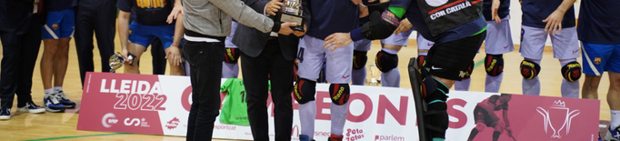 Lleida proclama els campions de les Copes de la Reina i del Rei d’Hoquei Patins