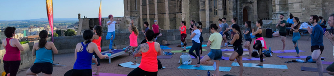 La Seu Vella de Lleida reuneix els amants del ioga en una experiència artística