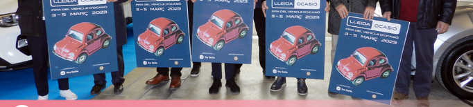 Obre Lleida Ocasió amb una oferta de 570 vehicles que van dels 5.000 als 8.000 €