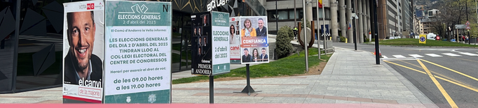 Prop de 30.000 persones, cridades a votar aquest diumenge a les eleccions generals d'Andorra