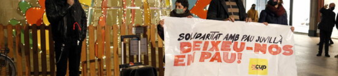 ⏯️ Un centenar de persones es concentren a Lleida per rebutjar la condemna a Pau Juvillà