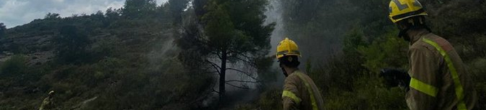 Extingit un incendi forestal a Tremp